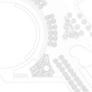 Site plan of Pier Pavilion by Besley & Spresser