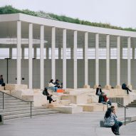 Besley & Spresser clads Sydney Harbour pavilion with oyster shell terrazzo