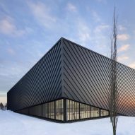 Mass timber adds visual warmth to British Columbia ice arena by HCMA