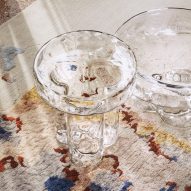 Soda Iced table by Yiannis Ghikas for Miniforms
