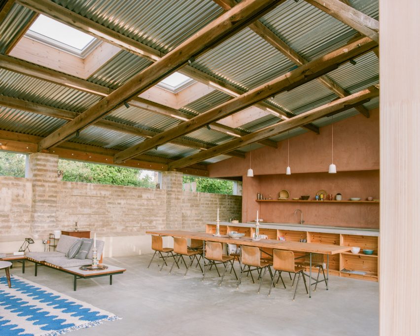 Interior of South Barn by Studio Weave