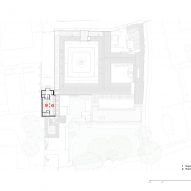 Third floor plan of The Spencer Building by Wright & Wright
