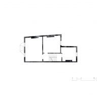 Second floor plan before renovation
