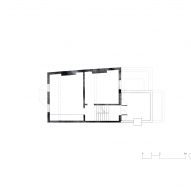 Second floor mezzanine plan after renovation