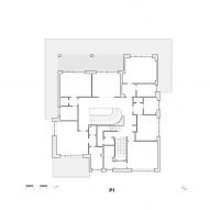 First floor plan before renovation