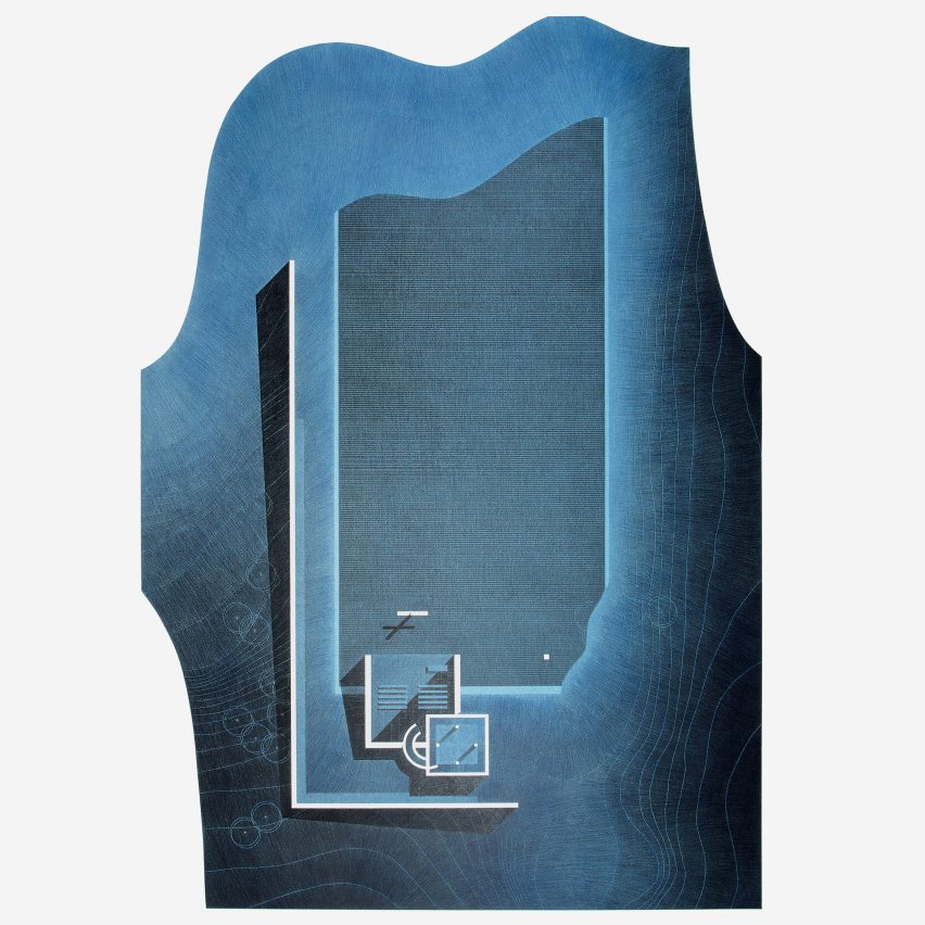 Church on the Water drawing by Tadao Ando