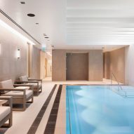 Swimming pool in retirement complex