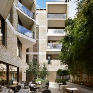 The Oren rear courtyard space