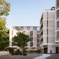 Angular brickwork facades