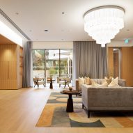 Retirement home communal living space