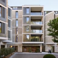 Faceted brick volumes retirement home
