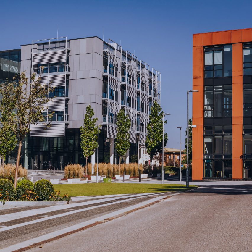 a university campus