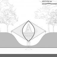 Section of Bridge House by Wallmakers