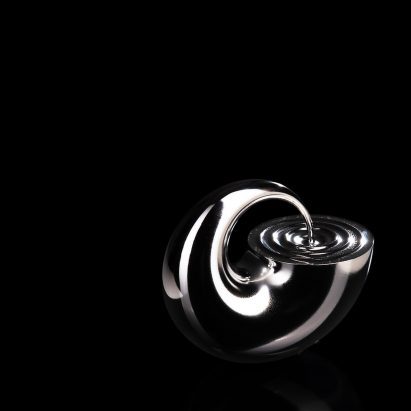 Abstract image of metal object