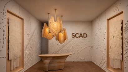 SCAD booth at Design Miami in Miami Beach