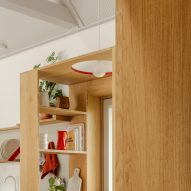 Wooden kitchen cabinets
