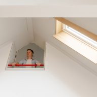 Internal wall lookout point