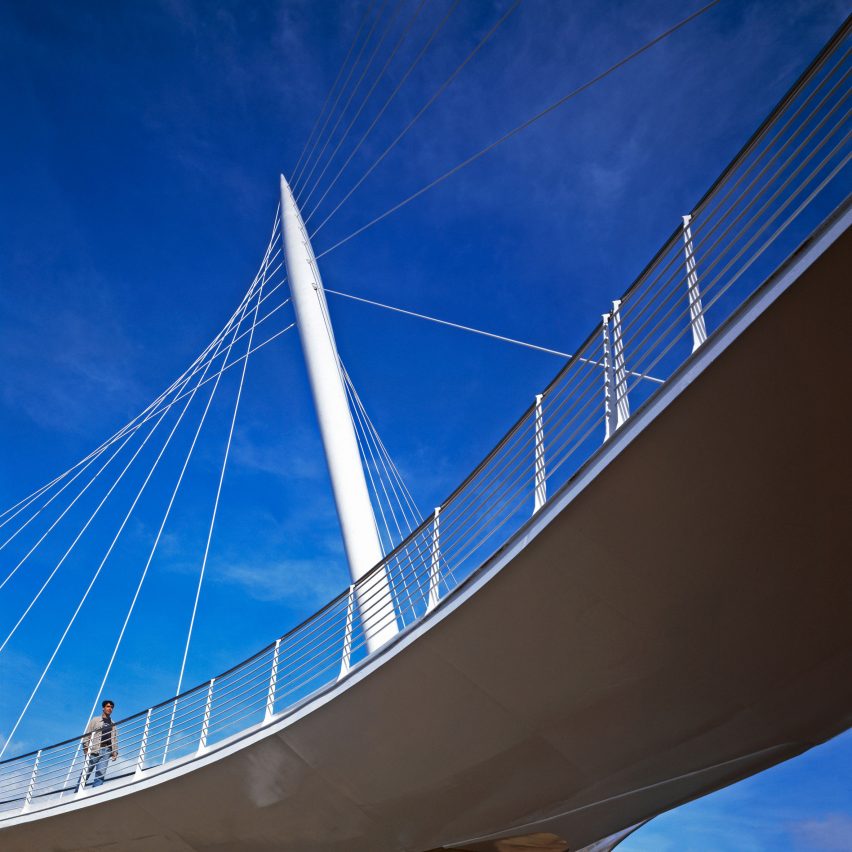 Trinity Footbridge, Manchester, by
Santiago Calatrava