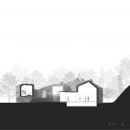 Section of Xiao Feng Art Museum by ZAO/standardarchitecture