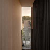 House made of concrete blocks