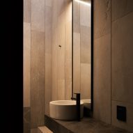House made of concrete blocks