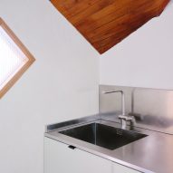 Sink in Co.arch Studio apartment renovation in Mario Galvagni's Giomein