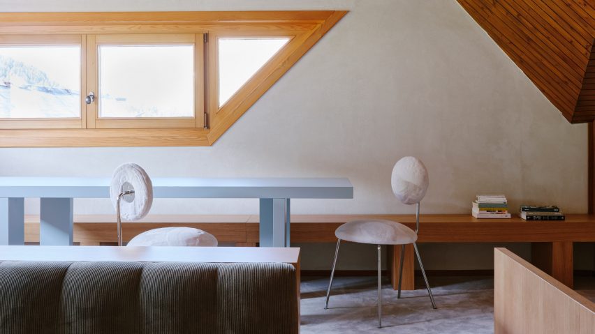 Co.arch Studio apartment renovation in Mario Galvagni's Giomein