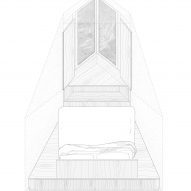 Loft bedroom diagram