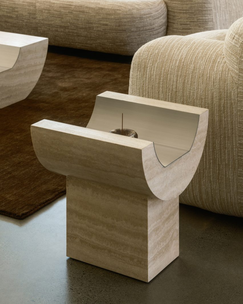 Coffee Table 01 + Side Table 01 by Tom Black