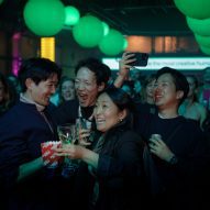 Dezeen Awards 2025 party. Photo is by Dann Emmons
