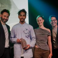Dezeen Awards 2025 party. Photo is by Dann Emmons