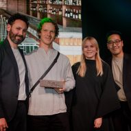Dezeen Awards 2025 party. Photo is by Dann Emmons