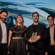 Dezeen Awards 2025 party. Photo is by Dann Emmons