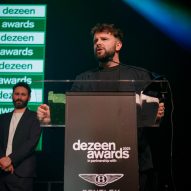 Dezeen Awards 2025 party. Photo is by Dann Emmons