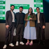 Dezeen Awards 2025 party. Photo is by Dann Emmons