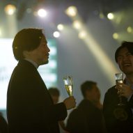 Dezeen Awards 2025 party. Photo is by Dann Emmons