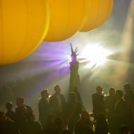 Dezeen Awards 2025 party. Photo is by Dann Emmons