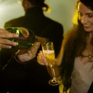 Dezeen Awards 2025 party. Photo is by Dann Emmons