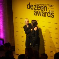 Dezeen Awards 2025 party. Photo is by Dann Emmons