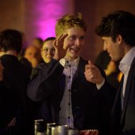 Dezeen Awards 2025 party. Photo is by Dann Emmons