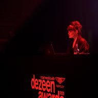 Dezeen Awards 2025 party. Photo is by Dann Emmons