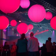 Dezeen Awards 2025 party. Photo is by Dann Emmons