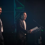 Dezeen Awards 2025 party. Photo is by Dann Emmons
