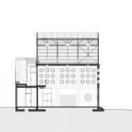 Section of Soweto Caracas Community Centre by Empower