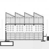 Section of Soweto Caracas Community Centre by Empower