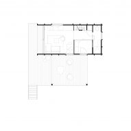Plan of Lounge Lodge by i29 Architects