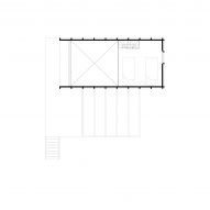 Plan of Lounge Lodge by i29 Architects