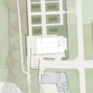 Site plan of Ightham Mote visitor centre by Reed Watts