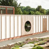 Reed Watts puts contemporary spin on half-timbering for visitor centre in Kent