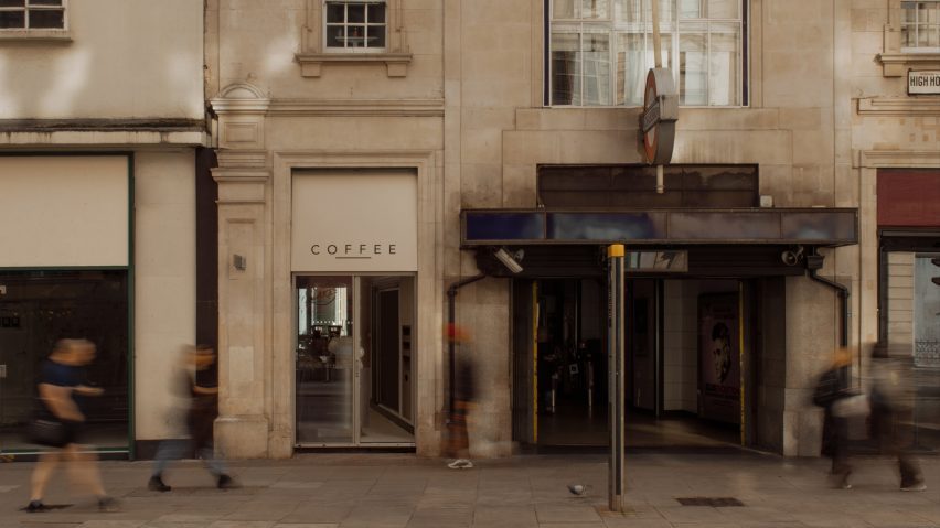 Joe Blake's espresso bar in Holborn, London designed by EBBA